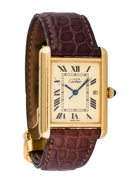 cartier tank watches value.